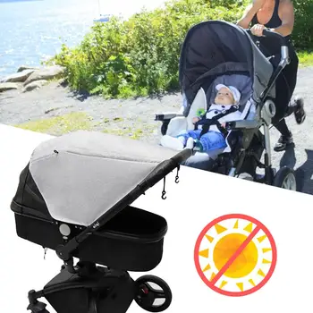 Auvent de poussette pour bébé, accessoires, housse de Protection UV, blocage de la lumière de voiture, couverture de Protection solaire universelle pour poussette