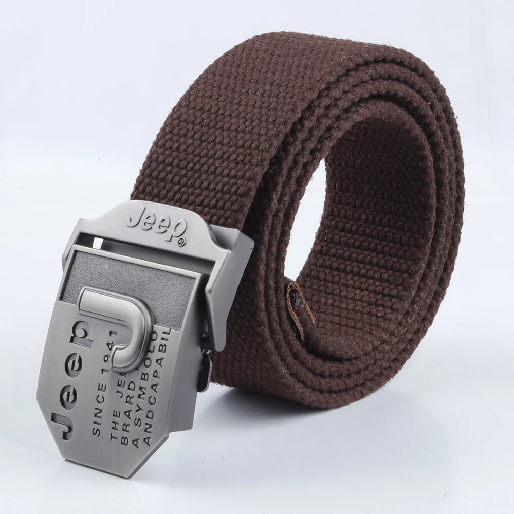 Hot Sale Men Outdoor Tactical Canvas Belt High Quality Alloy Tactical Belt Buckle Police Military Nylon Belt 110-140 Bigger Size