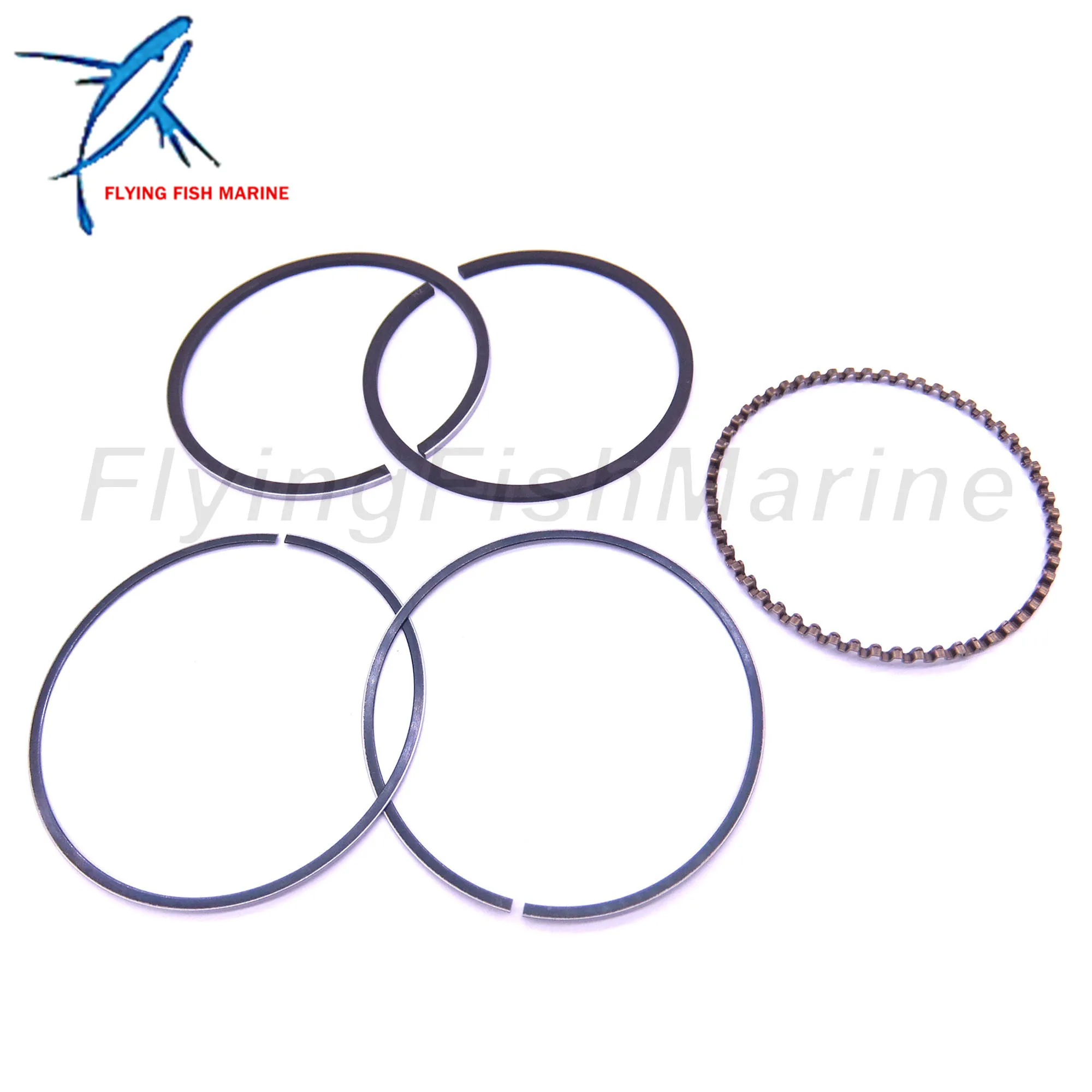 Outboard Engine 68D-E1603-00-00 Piston Ring Set STD for Y F4 Boat Motor 4-stroke