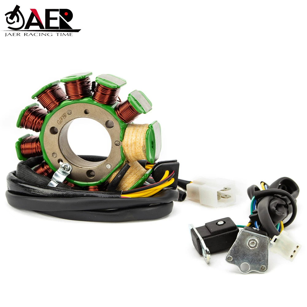 Motorcycle Generator Stator Coil for Honda CB125T CB125TP 1982-1993 31120-KC1-702 31120-KC1-004