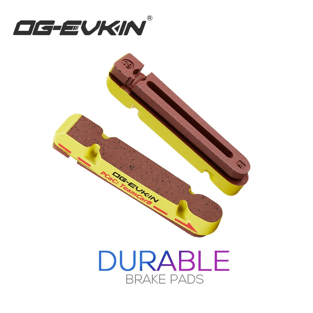 OG-EVKIN Pads-02 Carbon Brake Pads V-Brake Carbon Wheel Pads Fit For Shimano SRAM and CHAMPION Carbon Bike Rims Wheels