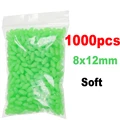 1000 piezas de 8x12 mm, color verde