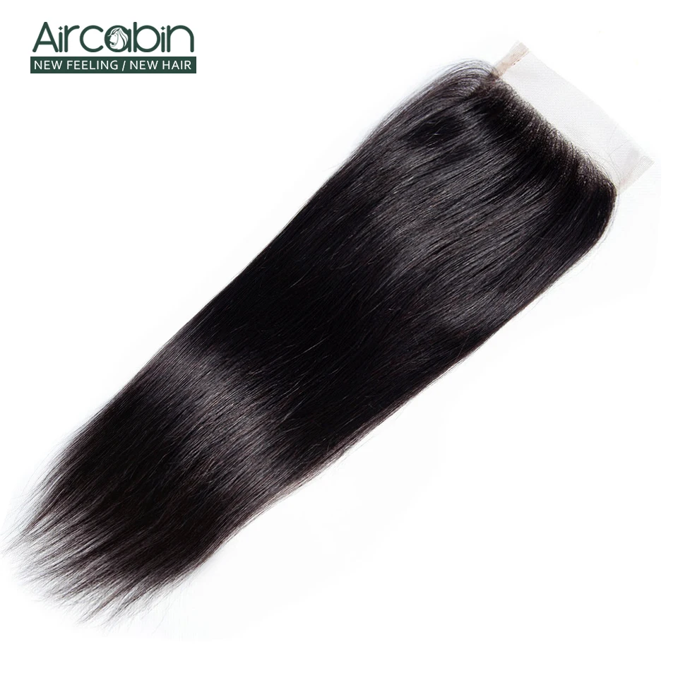 Straight Lace Closure Pre Plucked