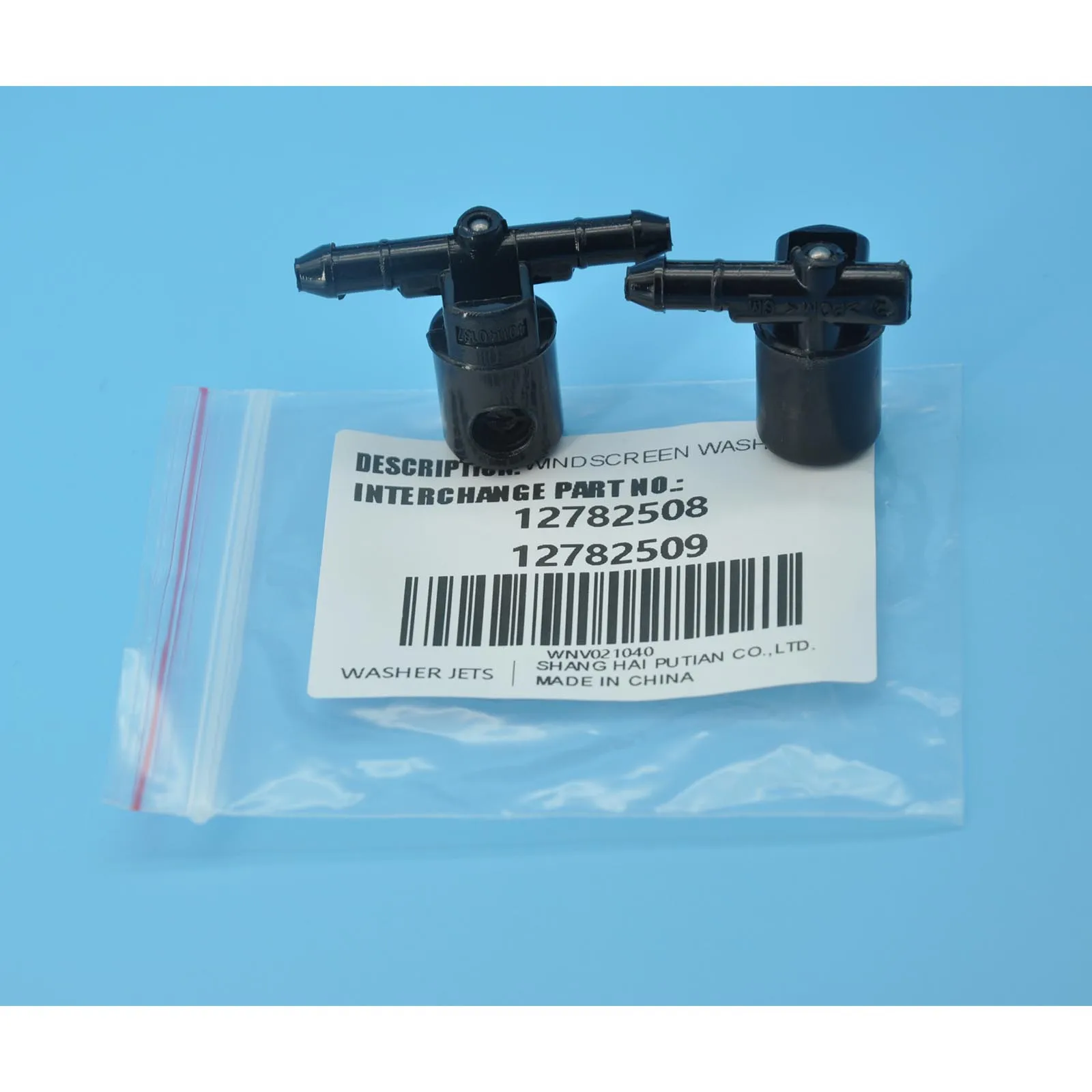 2Pcs/lot Front Windshield Wiper Washer Jet Nozzle For Opel Insignia A 2008 - 2017 OE: 12782508 & 12782509