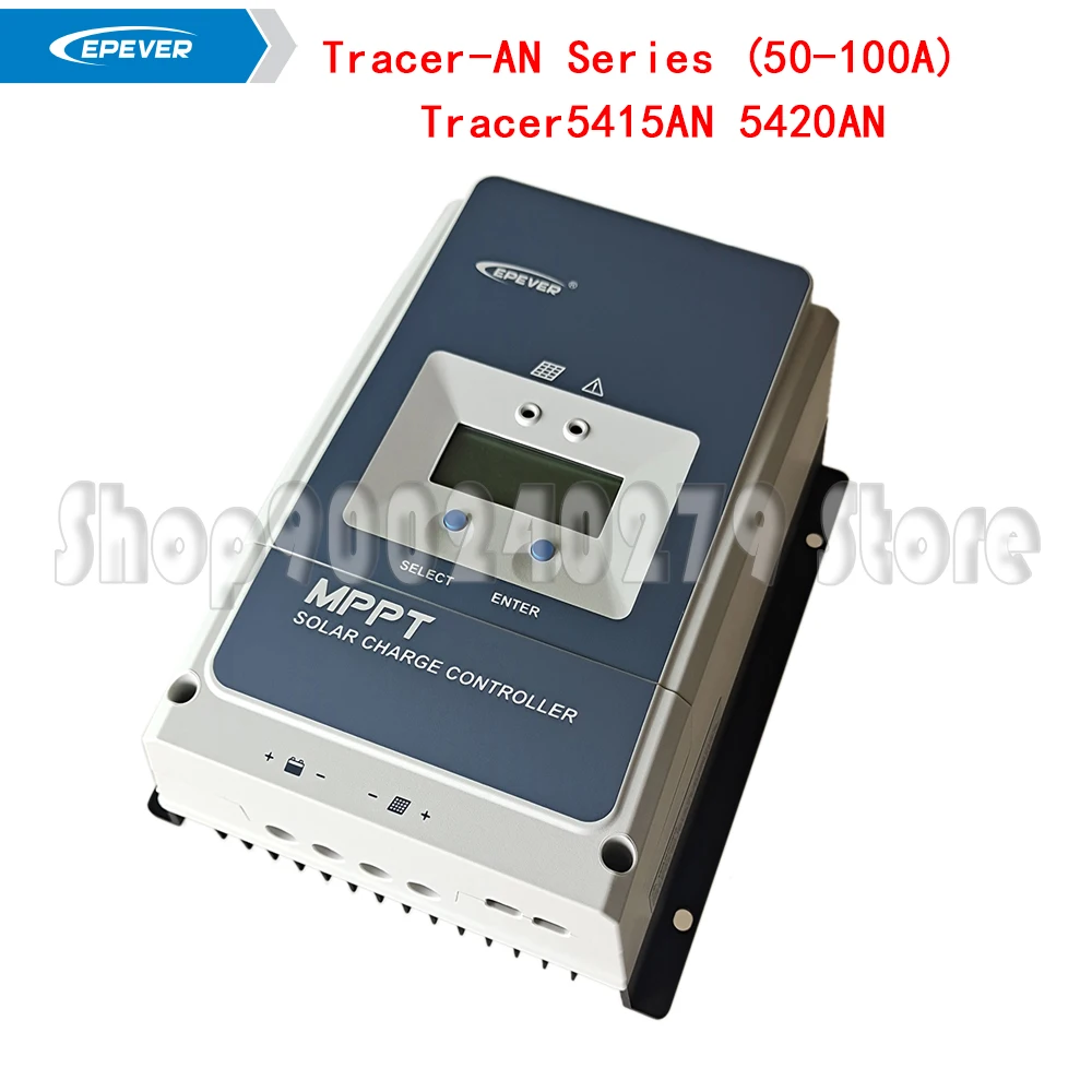 EPEVER MPPT Solar Panel Charge Controller Tracer-AN Series (50-100A) Tracer5415AN 5420AN Battery Charger Regulator Solar cells