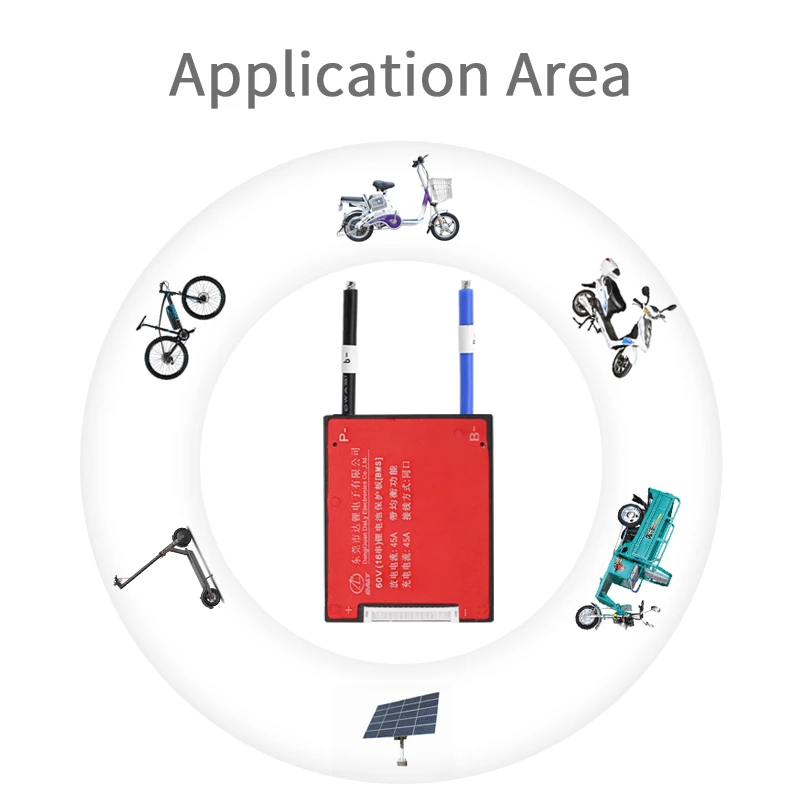 On Sale Li-ion BMS 3S 4S 6S 7S 14S 16S 15A 20A 30A 40A 50A 60A 48V PCB for 18650 LiNCM Li-Polymer Scooter Deligreen Separate