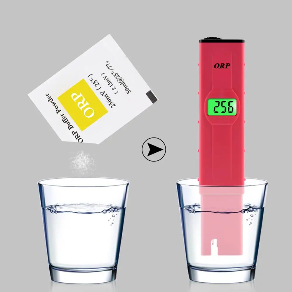 Imagem -02 - Yieryi-orp Calibração pó Tampão Orp Tester Fluido de Calibração Redox 10 Pcs