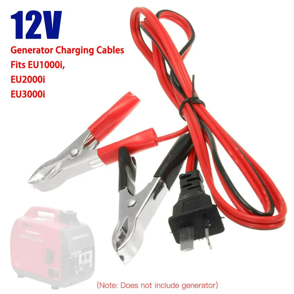 Generador de Cable de alimentación de arranque de coche, Cable de plomo de carga de 12v para Honda Generator EU2000i, sistema de arranque de carga,