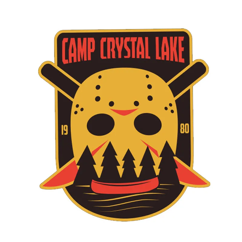 Camp Crystal Lake  lapel pin