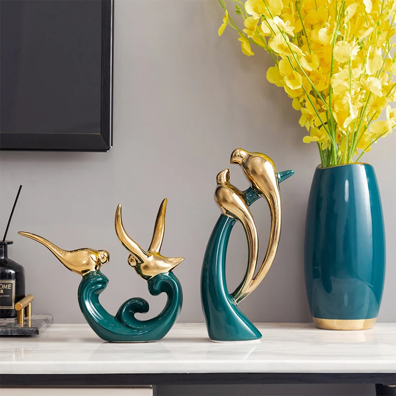 

Скандинавская любовь, аксессуары из керамики, домашняя гостиная, настольные статуэтки, украшение, предметы интерьера