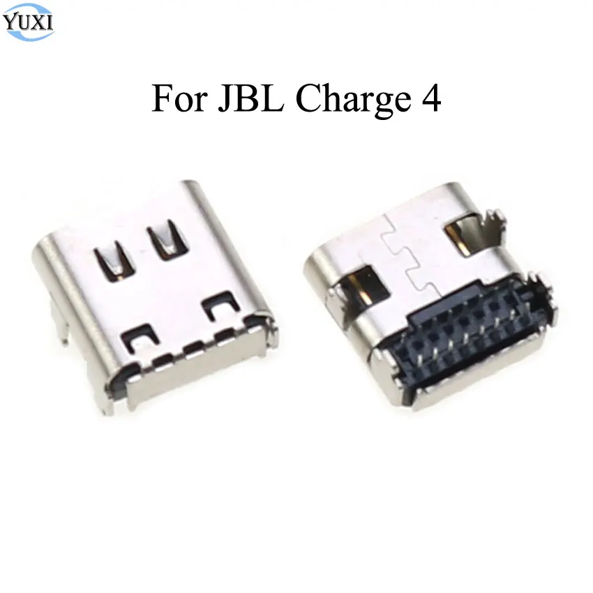 YuXi 5pcs USB Type C Charging Port Replacement For JBL Charge 4 Bluetooth Speaker USB Dock Connector Socket Plug