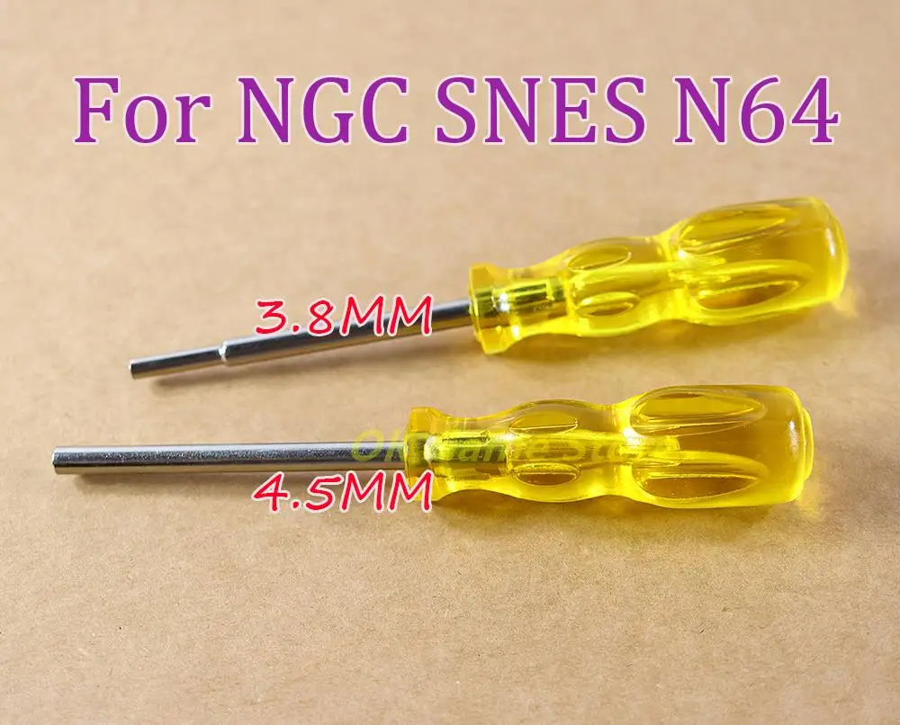 

30pcs Open Tools 3.8mm/4.5mm repair tool Security Screwdriver Tool Bit Gamebit for Nintendo NGC SFC MD NES N64 SNES Gameboy