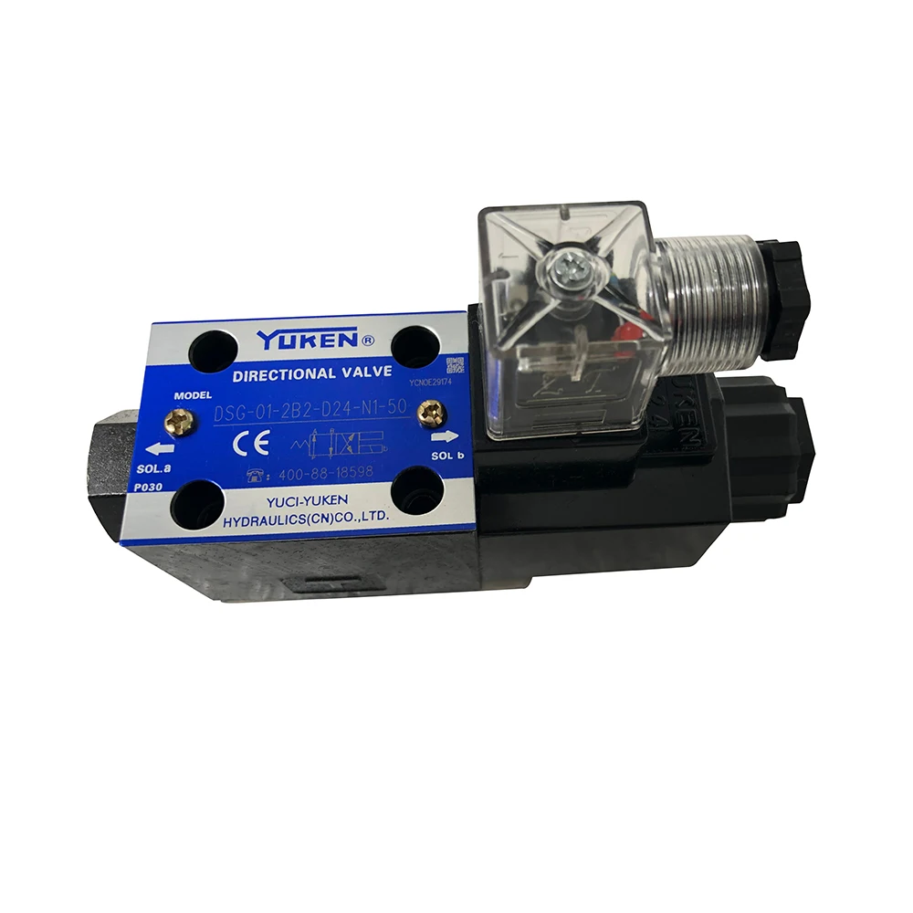 

YUKEN Hydraulic Valve DSG-01-2B2-D24-N1-50 DSG-01-2B3-D24-N1-50 DSG-01-2B3-A240-50 High Pressure Valve