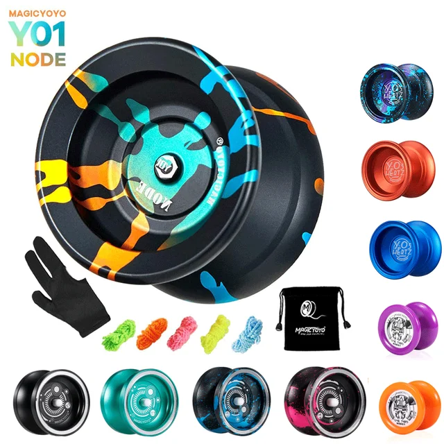 MAGICYOYO Y01/Y03/T7/D3 profesjonalny Yoyo stop niereagujący Yoyo ze stali nierdzewnej KK łożysko Yoyo dzieci zabawki dla chłopców klasyczna zabawka