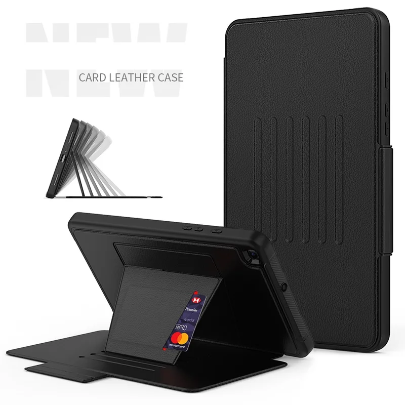 

Case For Samsung Galaxy Tab 8.0 inch 2019 SM-T290 SM-T295 Cover Funda High quality Card slot leather Shockproof Smart soft case