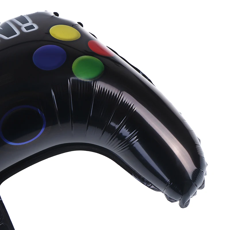ใหม่ 64*40 ซม.Gamepad Mylar Foil บอลลูน Gamepad จอยสติ๊กบอลลูนวันเกิด PARTY Decor เด็กของเล่น
