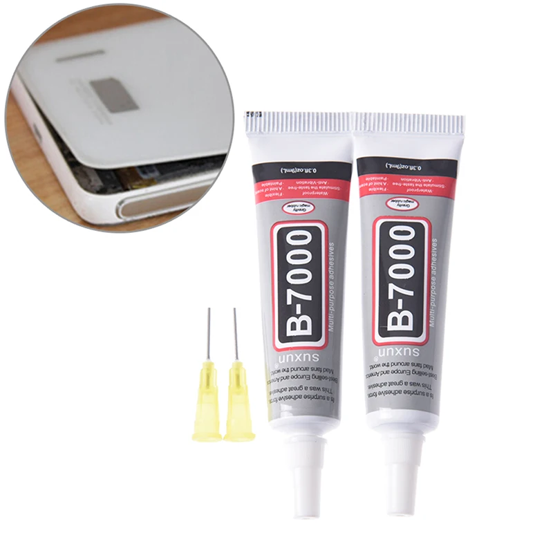 2 Pcs 9ml Best B-7000 Multi Purpose Glue Adhesive Epoxy Resin Diy Crafts Glass Touch Screen Cell Phone Super Glue B7000