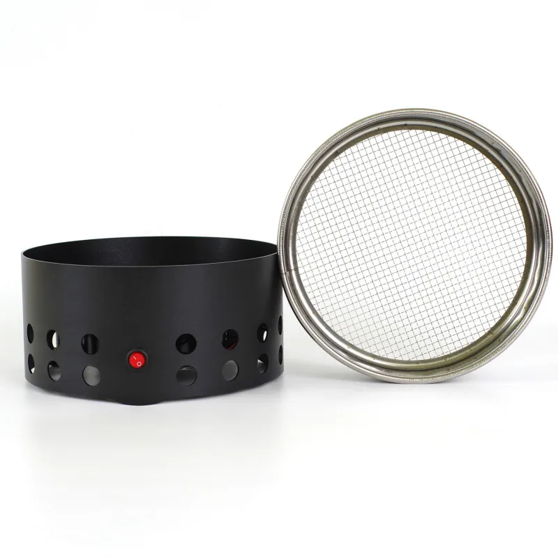 مشتت حراري من الفولاذ المقاوم للصدأ للاستخدام المنزلي ، آلة تبريد كهربائية لحبوب القهوة ، مع نكهة غنية ، 110 فولت-240 فولت