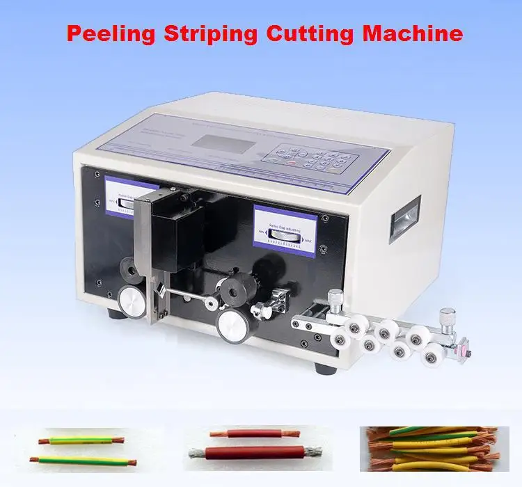 

Computer Wire Peeling Striping Cutting Machine SWT508C Automatic strip wire machine 0.1-2.5mm2 AC 110 V / 220 V