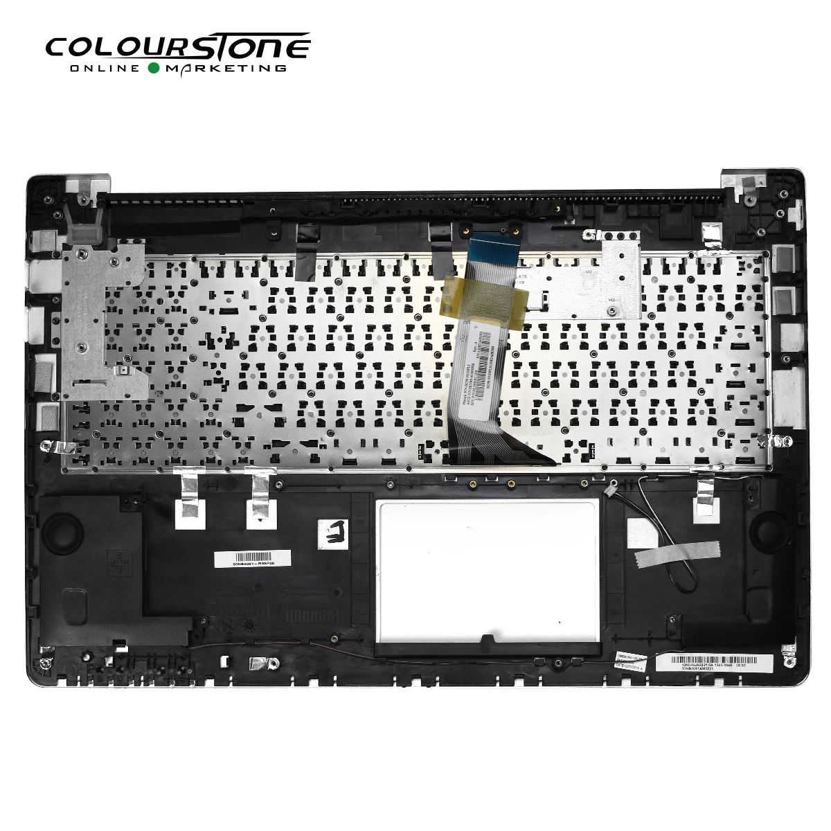 S500CA الإسبانية لوحة مفاتيح الكمبيوتر المحمول لشركة آسوس S500C S500 Palmrest غطاء لوحة المفاتيح الفضة لوحة المفاتيح دون الخلفية و Topcase