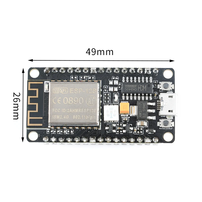 ESP8266 ESP-12E Lua ESP-12E CH340 NodeMcu V2 USB Wireless Module Wifi Chip Development Board For Arduino