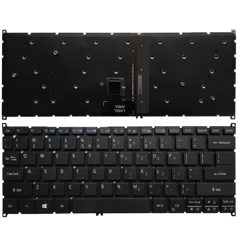 

New US laptop keyboard for ACER Aspire R14 R5-471 R5-471T R5-471T-79GQ backlit Keyboard