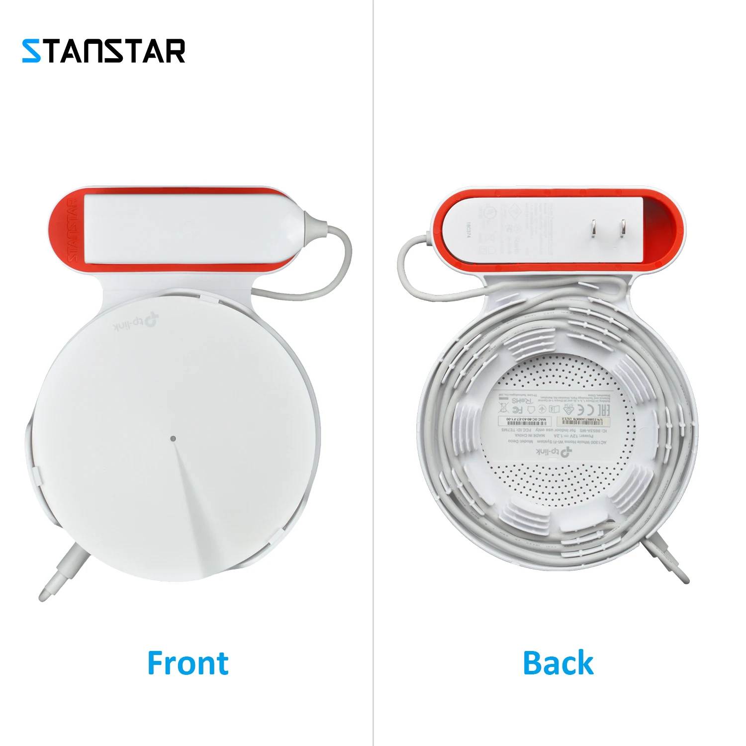 STANSTAR Wall Mount for TP-Link Deco P7 Home Mesh WiFi System, Sturdy Brackets, Easy Moved, Space Saving