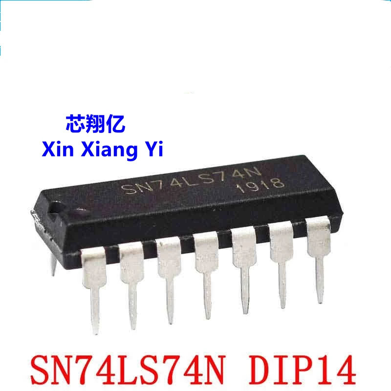 10 teile/los SN74LS74N SN74LS74 DIP-14