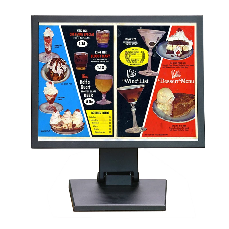 

Industrial monitor outdoor use 17 inch square 1280*1024 open frame touch screen monitor with 1000 nits