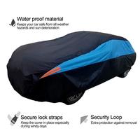 Universal 190T Full Car Covers Outdoor Waterproof UVs Sun Rain Snow Reflective Protection Cover For SUVs Jeep Sedan Hatchback