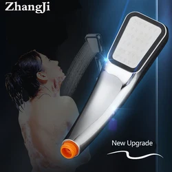 Zhang Ji New Thick high pressure 300 Holes Shower Head Upgraded Nozzle saving water Handheld showerhead Durable high quality