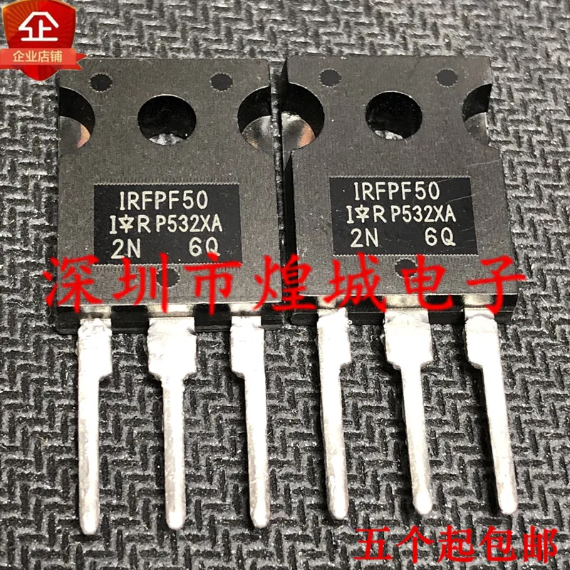 10PCS/Lot   IRFPF50 TO-247 900V 7A  5