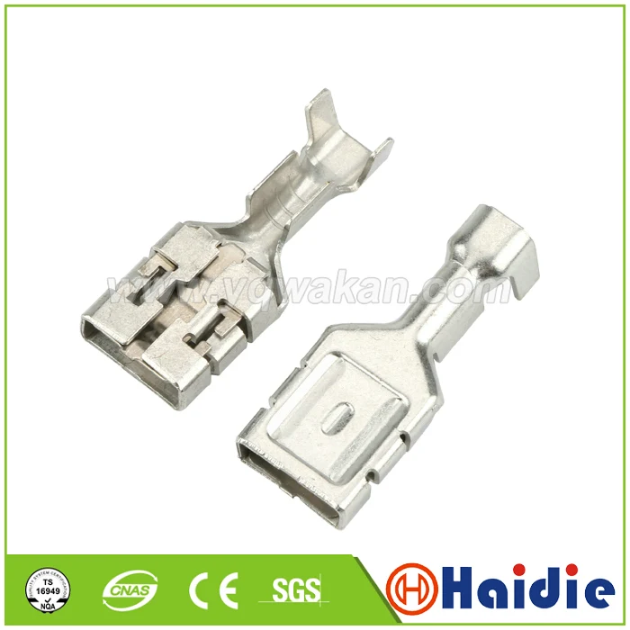 

50pcs crimping terminal for auto connector, loose pins crimp terminals DJ626-D9.5*1.2C