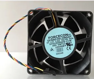 Foxconn forcecon 8038 DFB803812MDOT 12V 0.8A PWM Cooling Fan