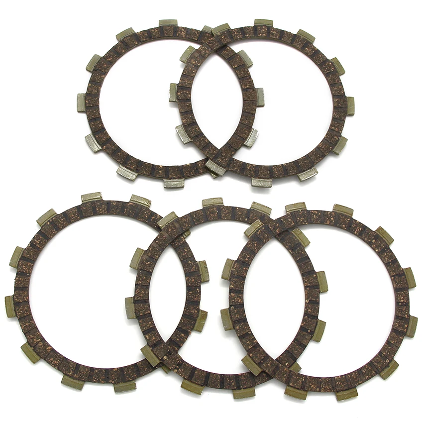 Steel Plate Disc Clutch Friction Plates For Suzuki PE250 T/X/Z 1980-1982 RM250 N/T/X/Z/D/E/F 1979 1980 1981-1985 OEM:21441-37400