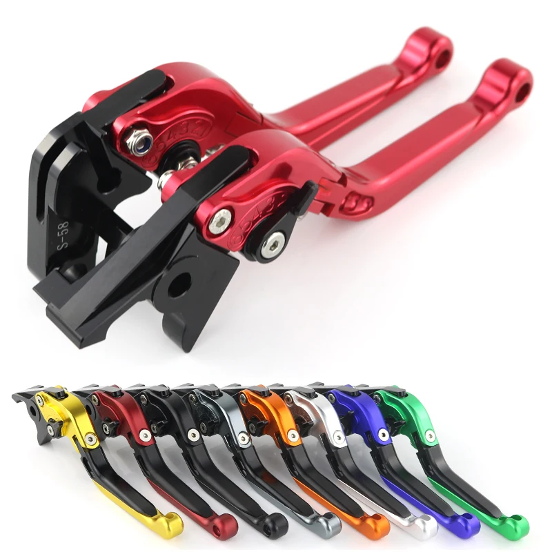 Fit For Honda VFR800 CBR1100 XX Blackbird ST1300 A Pan European Motorcycle Foldable Adjustable Clutch Brake Levers CNC Aluminum