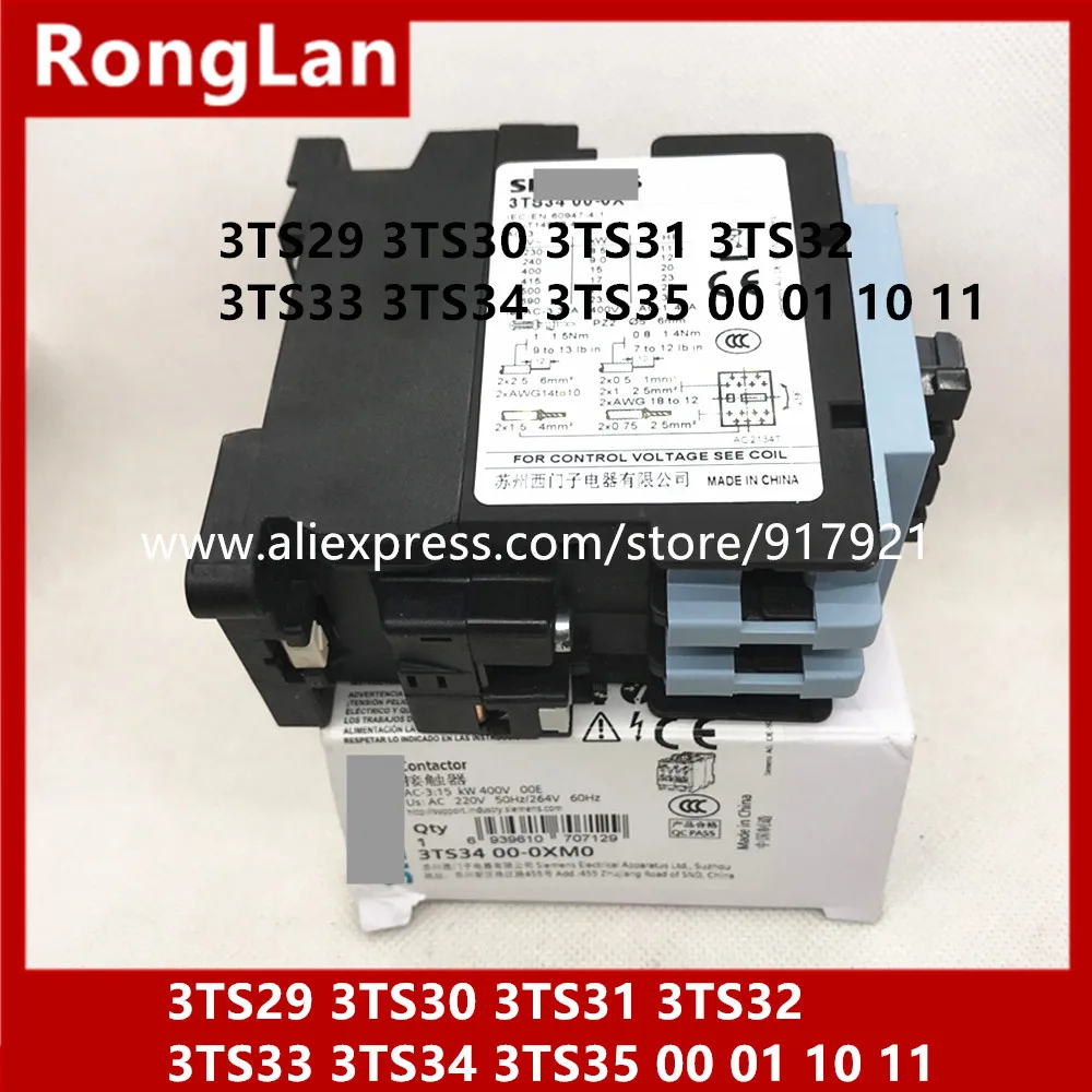 Imagem -03 - Genuine Original 3ts29 3ts30 3ts31 3ts32 3ts33 3ts34 3ts35 00 01 10 11 Ac24v Ac36v Ac380v Ac110v Ac220v 55a Contator Switch2p