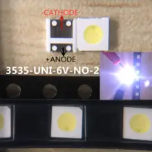 LG TV LED backlight 50 pcs 3535 3537 white #3