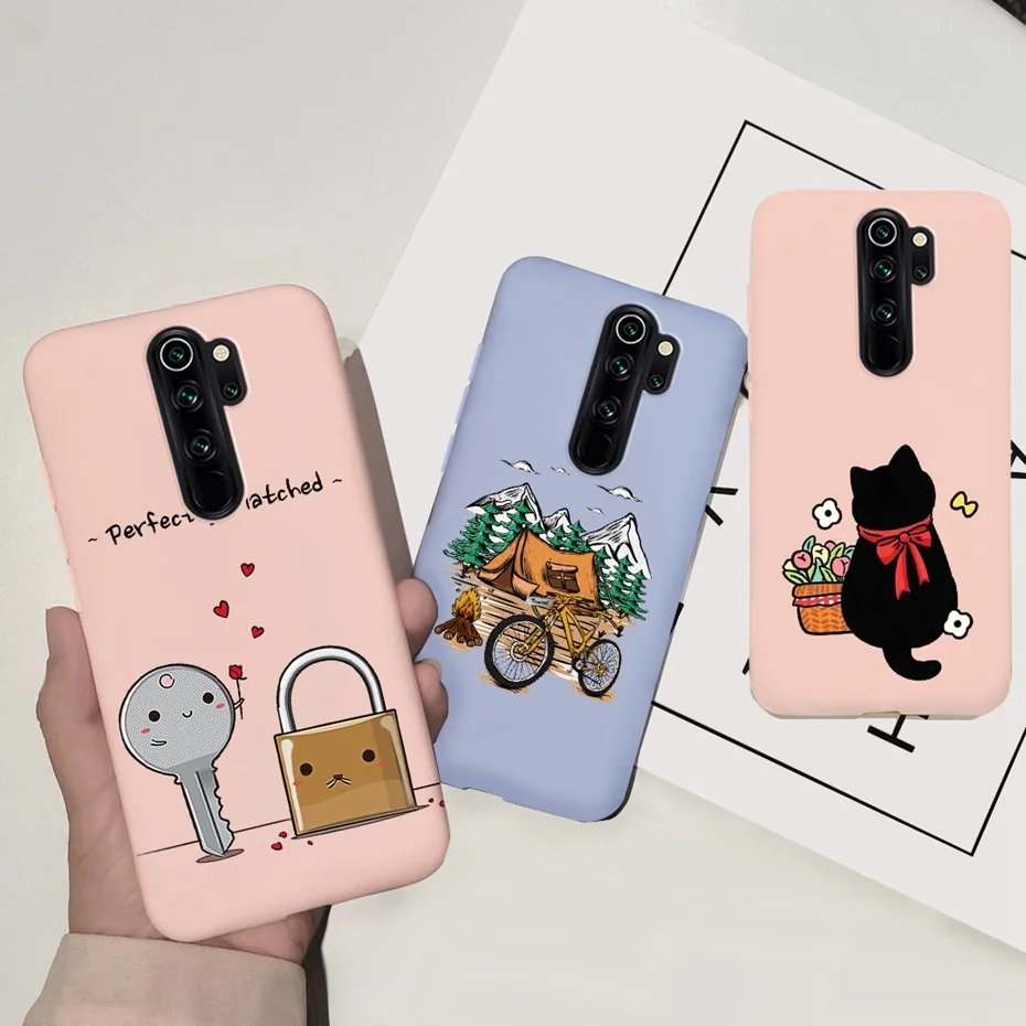 For Xiaomi Redmi Note 8 Pro Case Silicon Cute Back Cover Phone Case For Redmi Note 8 Pro Cases Redmi Note8Pro 8pro Soft Bumper