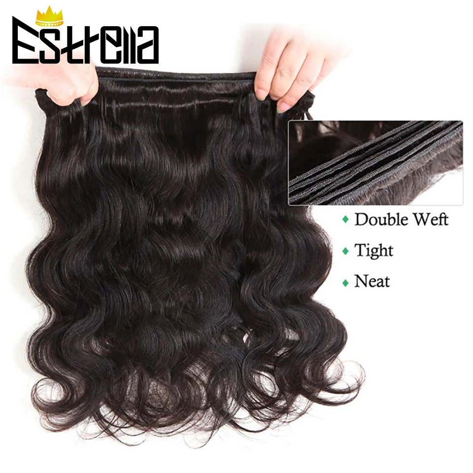 Body Wave Human Hair Bundles Brazilian Hair Weave Bundles Deals 8\