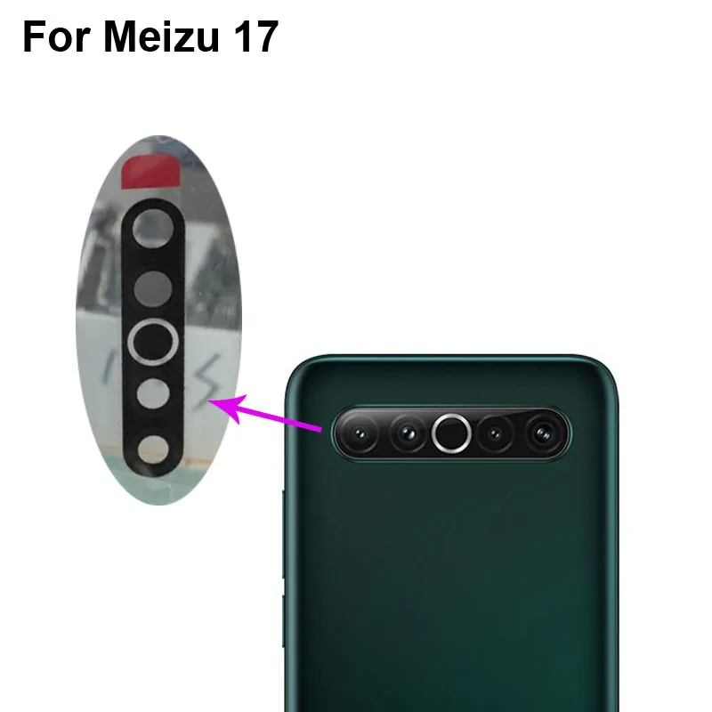 

Протестированный Новый объектив для задней камеры Meizu 17, запасные части для ремонта Meizu17