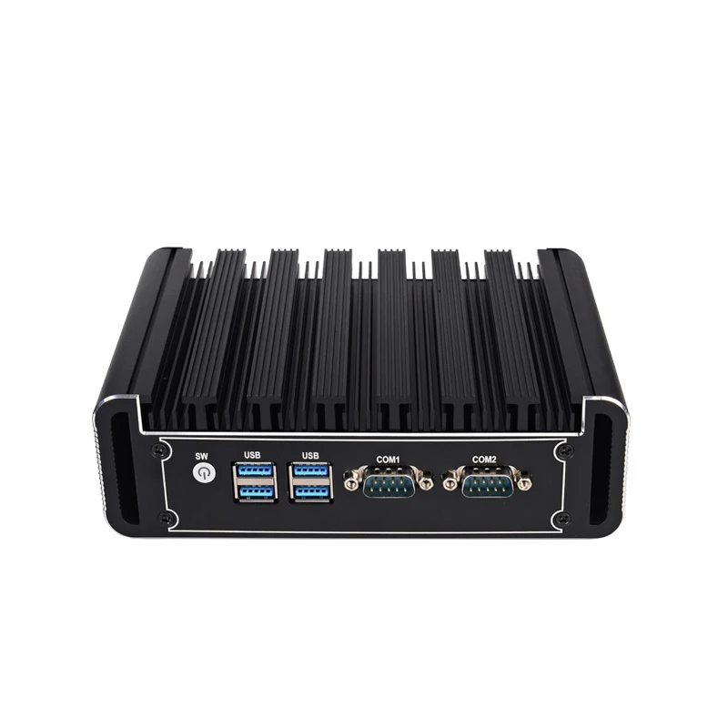 Mini PC RS232 I5 5200U 4200U I7 4500U 5500U I3 5005U Dual Ethernet 2xHD WiFi-Soporte de ventana Linux sin ventilador 4xusb3.0 2xusb2.0