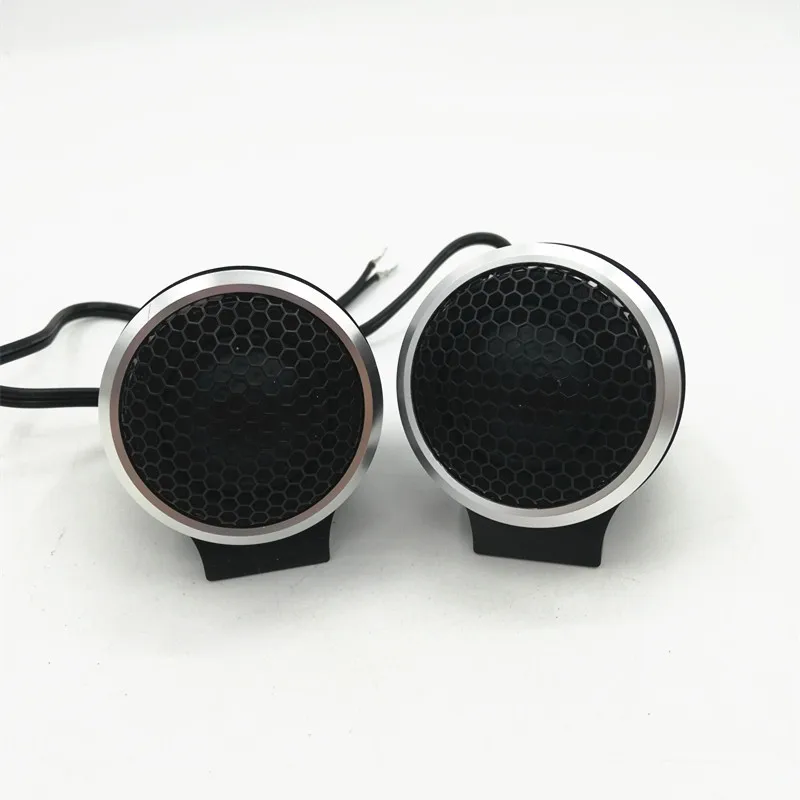 I KEY BUY 2 Inch Car Speaker Silk Film Treble Dome Tweeter 25mm 100W 4 Ohm Treble Head Music Stereo Modified Free Capacitor