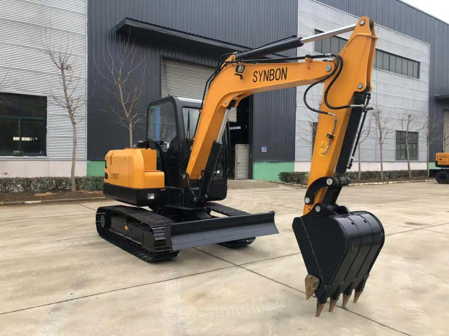 Chinese SY607 Hydraulic Building Machine Crawler Excavator Digger On Sale