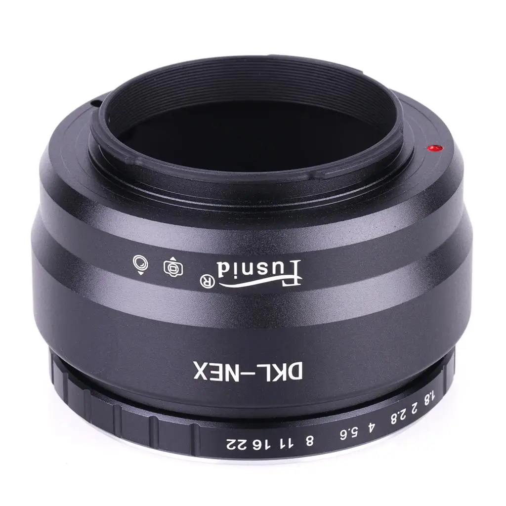 DKL-NEX Lens Adapter For Retina Dkl Voigtlander Deckel Lens To Sony E NEX A72 Cameras