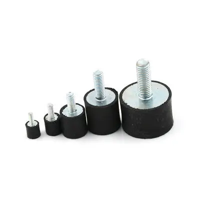 New M3 M4 M5 M6 M8 Rubber Shock Absorber Anti Vibration Isolator Mounts Bobbins Tool Parts