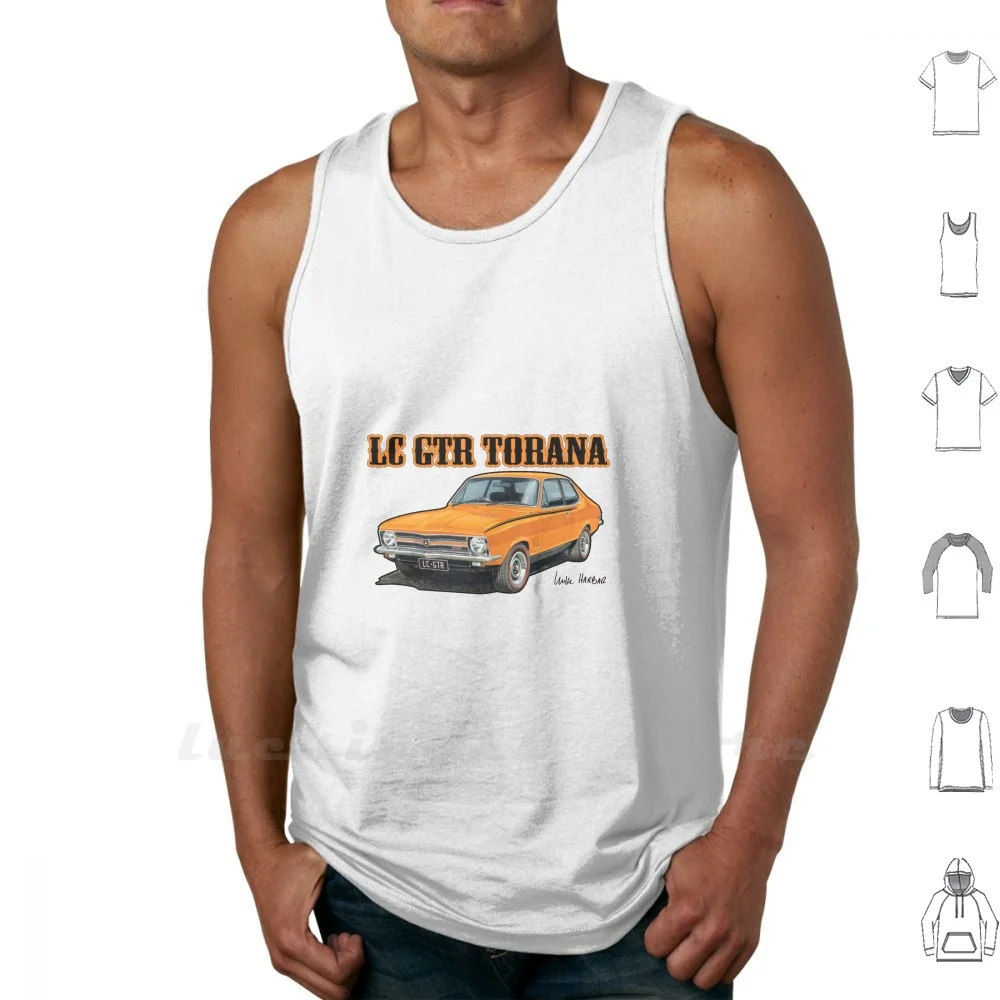 Holden Lc Torana In Orange Sleeveless Tank Top Vest Cotton Holden Torana Lc Gtr Torana Torrie Australian Classic Cars Custom