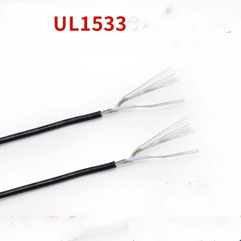 UL1533 PVC insulation Environmental Electronic Power Single core shielding Wire Tinned Copper Signal Audio cable 32 30 28 26 24A