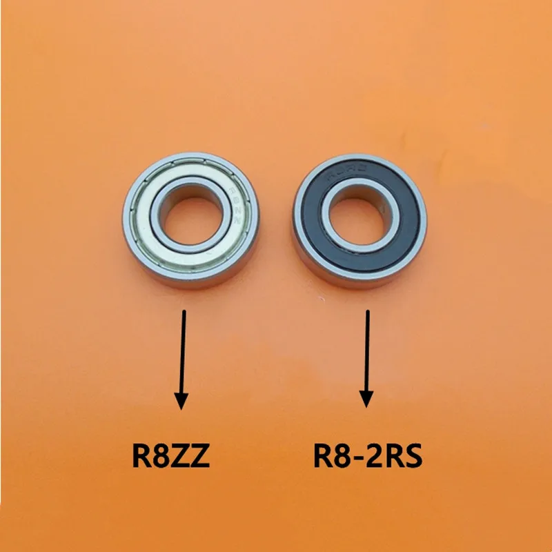 

50pcs High Quality R8 R8ZZ R8RS R8-2Z R8Z R8-2RS ZZ RS RZ 2RZ Deep Groove Ball Bearing 12.7x28.575x7.938mm 1/2"x1 1/8" x 5/16"