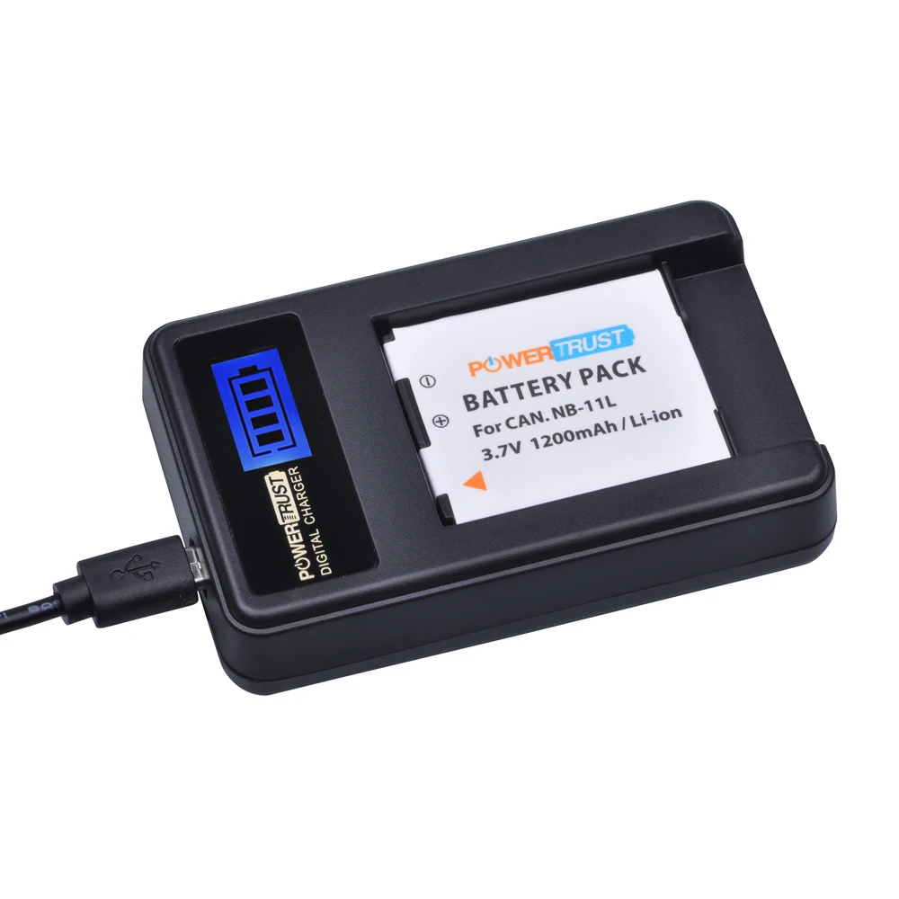 NB-11L NB-11LH بطارية + LCD شاحن يو اس بي لكانون PowerShot A2500 A2600 A3400 A3500 A4000 هو ELPH 320 340 350 HS IXUS 185 265